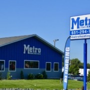 freshly mowed grass outside a commercial building - Spade Landscaping commercial landscaping services