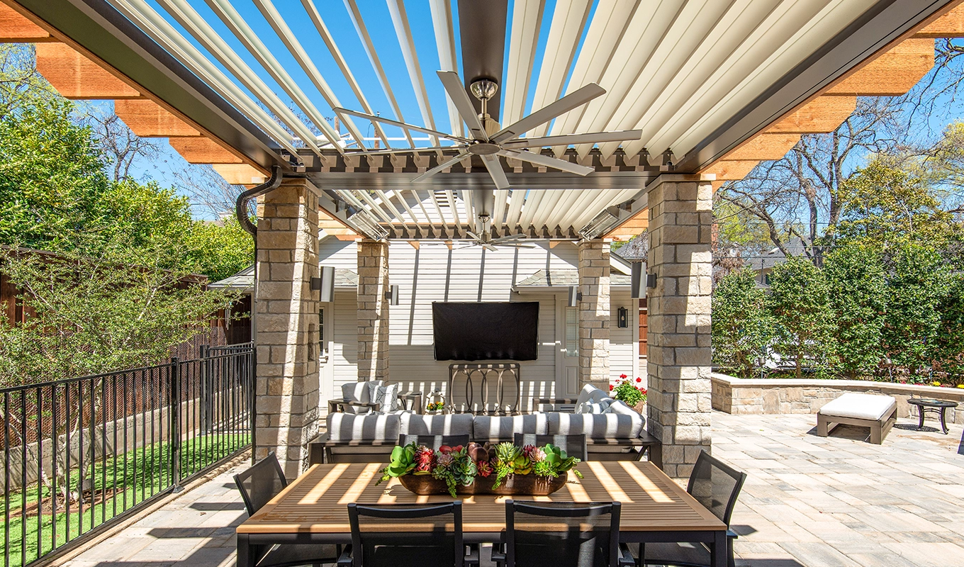 fire pit with large rocks - Spade Landscaping